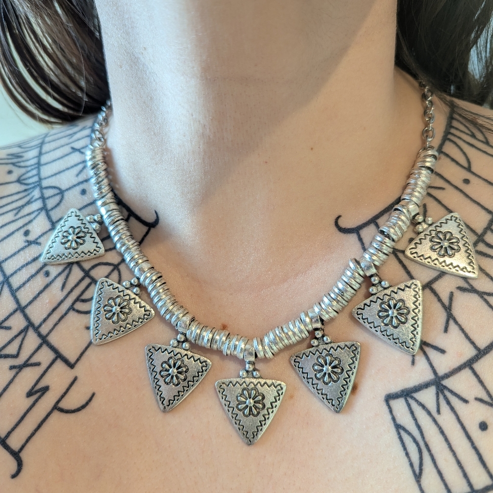 Tribal bellydance necklace